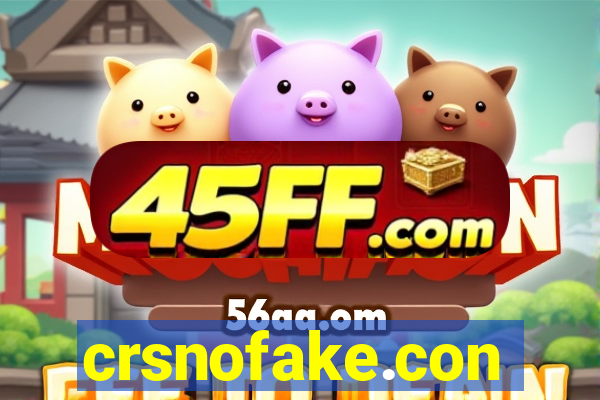 crsnofake.con